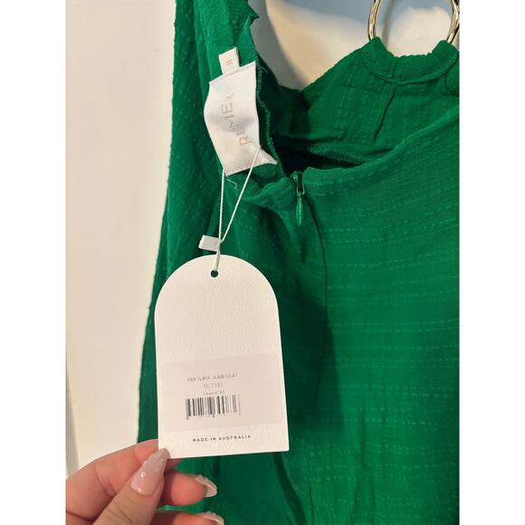 NWT Rumer Amoura Jumpsuit In Green Size XL - Picture 8 of 10